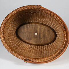 Oval Swing Handle Nantucket Basket