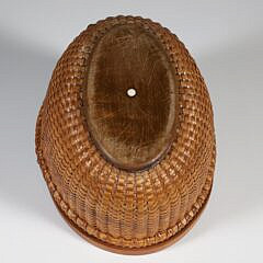 Oval Swing Handle Nantucket Basket