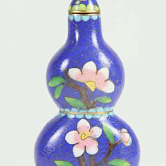 Chinese Cloisonne Enamel Snuff Bottle, 20th Century