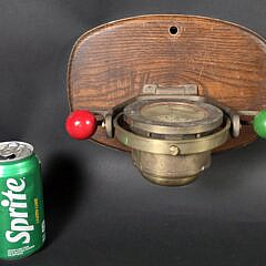 Antique Miniature Binnacle Head Table Top Compass, 19th century