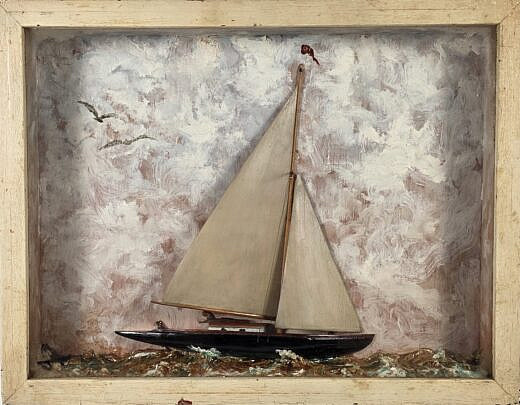 4897-955 Ship Diorama A