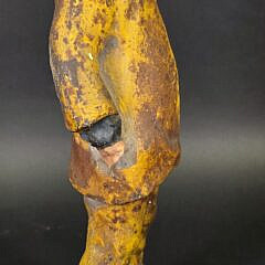Antique Cast Iron Eastern Specialty Company Old Salt Fisherman Doorstop, circa 1920s