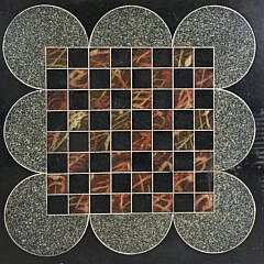 Antique Marble Specimen Gameboard, 19th century