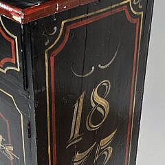 Vintage Antique Style Nautical Maritime Painted Chest of Drawers, Ships Charts Logs 1875