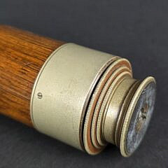 Antique/Vintage Royal Western Yacht Club Three Draw Captains Spyglass