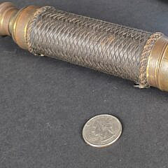 Diminutive Antique Three Draw Sailors Captains Spyglass, 19th century