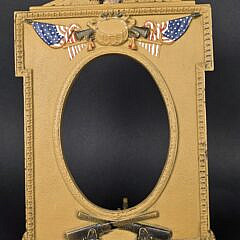 Vintage United States Military Souvenir Picture Frame,