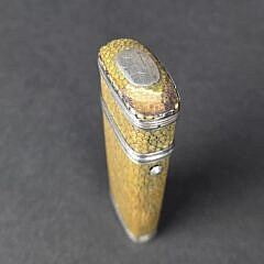 Antique Shagreen and Silver Lancet Case Etui, 19th century