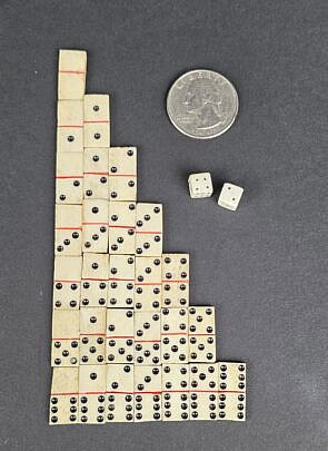 4919-955 Miniature Dominoes A