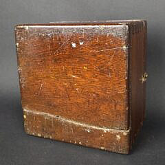 Antique American Perko Boxed Gimbaled Nautical Ships Compass, 19th century