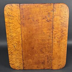 Antique American Birdseye Maple Salesman Sample Hepplewhite Drop Leaf Table, 19th century