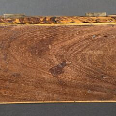 Antique Tortoiseshell Inlaid British Regency Box, 19th century