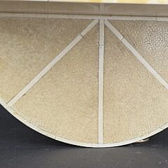 Vintage Art Deco Shagreen Decorated Shelf Bracket, 20th century