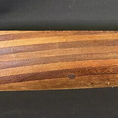 Antique Ten Lift Ship Builders Half Hull Boat Model, 19th century
