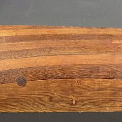 Antique Ten Lift Ship Builders Half Hull Boat Model, 19th century