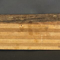 Antique Ten Lift Ship Builders Half Hull Boat Model, 19th century