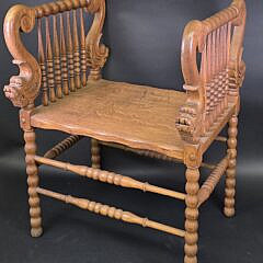 4939-955 Dolphin Window Bench A