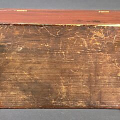 Antique Sailor Made Heart and Star Inlaid Box, 19th century