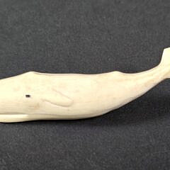 Three Antique Whalebone Carved Instruments, 19th century
