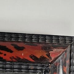 British Regency Antique Tortoiseshell Mirror, 19th century