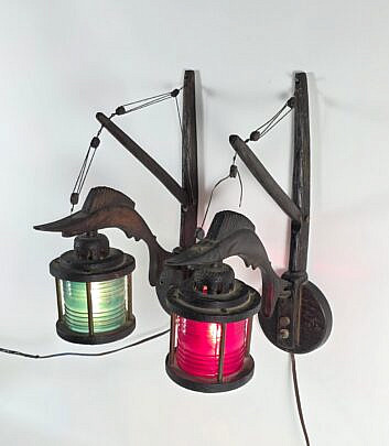4954-955 Ship Light Sconses A