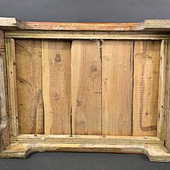 Vintage Wooden Boat Deck Lift Top Storage Box Step Stool, 20th century