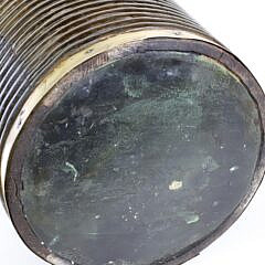 English Brass Bound Peat Bucket, 19th Century