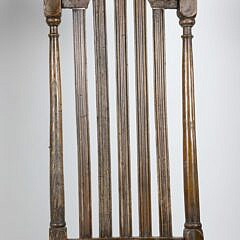 Pair of William and Mary Carved Wood Side Chairs, 17th Century