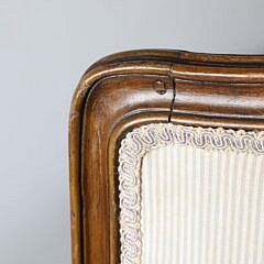 Louis XV Provincial Walnut Day Bed, 19th Century