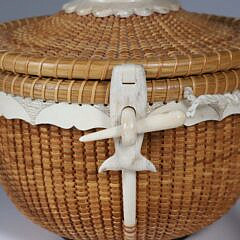 Nap A. Plank Nantucket Friendship Party Basket, circa 2009