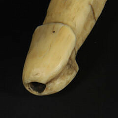 Rare and Scarce Whaleman Carved “Penis” Pipe, 19th Century
