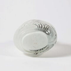 Chinese Inside-Painted “Snowy” Glass Snuff Bottle, Qing Dynasty