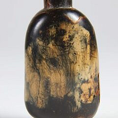 Buffalo Horn Snuff Bottle, Qing Dynasty