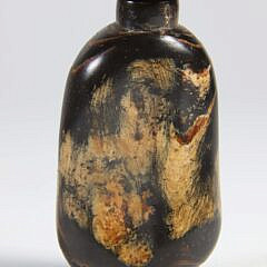 Buffalo Horn Snuff Bottle, Qing Dynasty