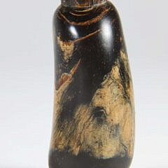 Buffalo Horn Snuff Bottle, Qing Dynasty