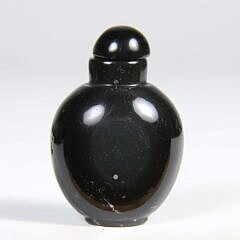Jet Snuff Bottle