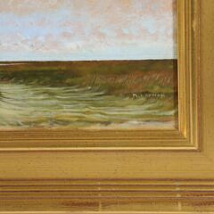 Kenneth Layman “40th Pole” Oil on Panel
