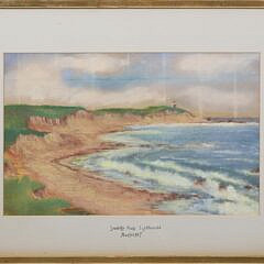 Pastel on Paper "Sankaty Head Lighthouse, Nantucket"