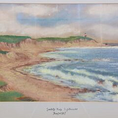 Pastel on Paper “Sankaty Head Lighthouse, Nantucket”