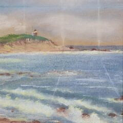 Pastel on Paper “Sankaty Head Lighthouse, Nantucket”
