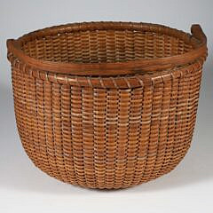 Ferdinand Sylvaro Round Swing Handle Nantucket Basket