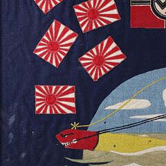 World War Two U.S. Navy U.S.S. Besugo SS-321 Submarine Kill Flag, circa 1945