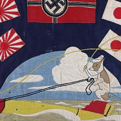 World War Two U.S. Navy U.S.S. Besugo SS-321 Submarine Kill Flag, circa 1945