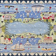 Claire Murray Nantucket Hooked Rug