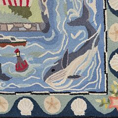 Claire Murray Nantucket Hooked Rug