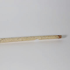 Whaleman Made Clenched Fist Grip Walking Stick, 19th Century