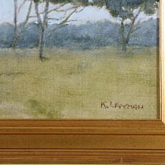 Kenneth Layman “Road Through the Serengeti” Oil on Canvas Board