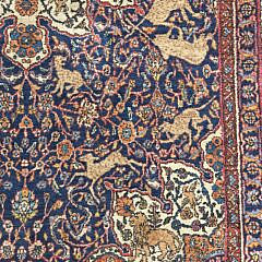 Hand Knotted Wool Antique Oriental Rug