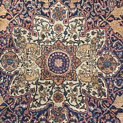 Hand Knotted Wool Antique Oriental Rug