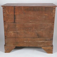 American Chippendale Grain Painted Chest of Four Graduated Drawers, circa 1800